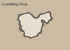 crumbling drop